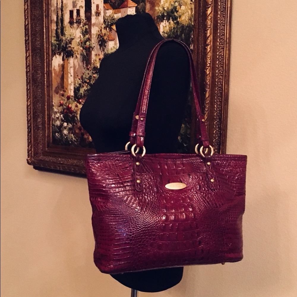 Brahmin Melbourne Leather Shoulder Tote